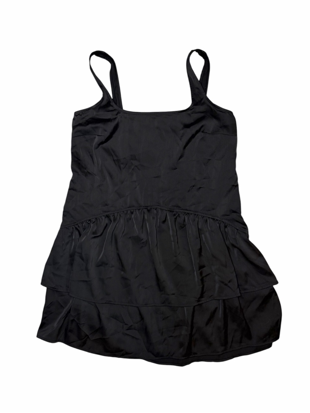 🖤 Scoop Black Tiered Babydoll Dress 🖤